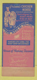 Matchbook Cover - Grison's Steak Chop House San Francisco CA 30 Strike