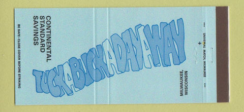 Matchbook Cover - Continental Standard Savings 30 Strike
