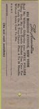 Matchbook Cover - Clothing girlie Match Corp BLANK POOR