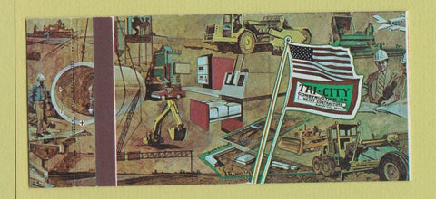 Matchbook Cover - Tri City Construction Kansas City MO 30 Strike