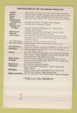 Matchbook Cover - Petroleum Specialties Signal Hill CA 40 Strike