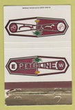 Matchbook Cover - Petroline 40 Strike