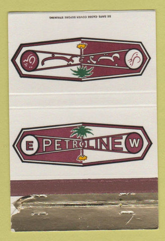 Matchbook Cover - Petroline 40 Strike