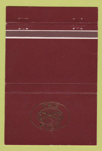 Matchbook Cover - The Polo New York City 40 Strike