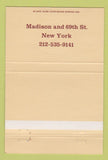 Matchbook Cover - The Polo New York City 40 Strike