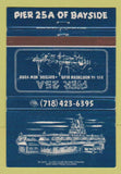 Matchbook Cover - Pier 25A of Bayside NY 40 Strike