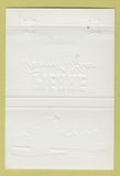 Matchbook Cover - Pierre Funeral Home Evansville IN 40 Strike