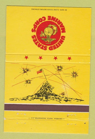 Matchbook Cover - United States Marine Corps 40 Strike