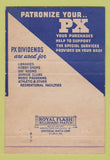 Matchbook Cover - Webb Air Force Base Big Spring TX 40 Strike
