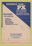 Matchbook Cover - Wolters Air Force Base TX WEAR 40 Strike
