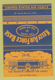 Matchbook Cover - Kelly Air Force Base TX 40 Strike