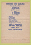 Matchbook Cover - Charleston Air Force Base SC 40 Strike
