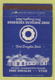 Matchbook Cover - Fort Douglas UT postcard 40 Strike