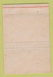 Matchbook Cover - Fort Hood PX TX 40 Strike