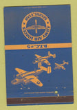 Matchbook Cover - Army Air Forces Kearns UT BTC #5 postcard 40 Strike