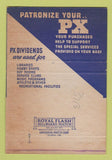 Matchbook Cover - Foster Air Force Base Victoria TX PX WEAR 40 Strike