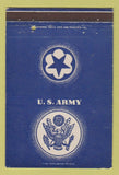 Matchbook Cover - US Army postcard WEAR 40 Strike