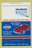 Matchbook Cover - Astro Datsun Flushing NY 40 Strike
