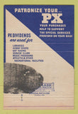 Matchbook Cover - Barksdale Air Force Base LA PX PRINTING ERROR 40 Strike