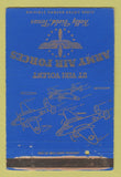 Matchbook Cover - Army Air Forces Kelly Field TX WORN 40 Strike