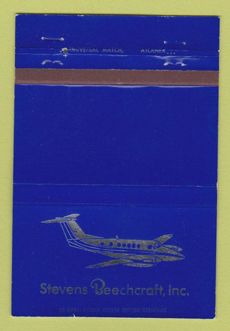 Matchbook Cover - Stevens Beachcraft Airplanes WEAR 40 Strike