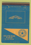Matchbook Cover - Selfridge Field MI US Air Corps military postcard 40 Strike