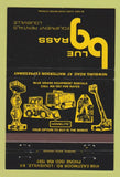 Matchbook Cover - Blue Grass Equipment Rentals Louisville KY 40 Strike