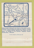 Matchbook Cover - The Bordeaux Inn Convention Center Fayetteville NC 40 Strike