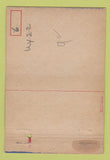 Matchbook Cover - Army Air Base Lincoln NE WWII postcard 40 Strike