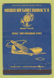 Matchbook Cover - US Marine Corps Air Station Eagle Mountain Lake TX 40 Strike
