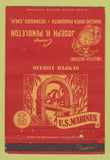 Matchbook Cover - Camp Pendleton Marines Oceanside CA WEAR #1 40 Strike