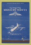 Matchbook Cover - US Naval Air Station Corpus Christi TX postcard 40 Strike
