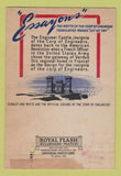 Matchbook Cover 29th Essayons Engineer Topographic Battalion Military 40 Strike