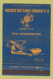 Matchbook Cover - US Marine Corps Air Station Eagle Mountain Lake TX 40 Strike
