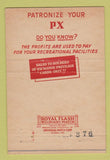 Matchbook Cover - US Army White Sands Proving Ground NM PX 40 Strike