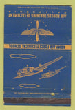 Matchbook Cover - Air Forces Training Detachment CA WEAR postcard 40 Strike