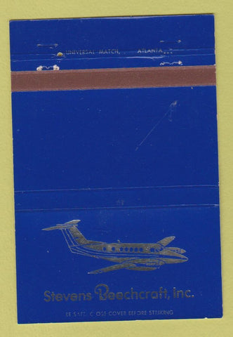 Matchbook Cover - Stevens Beachcraft Airplanes 40 Strike