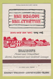 Matchbook Cover - Hillbilly Inn Motor Inn Branson MO 40 Strike