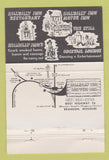 Matchbook Cover - Hillbilly Inn Motor Inn Branson MO 40 Strike