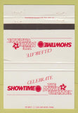 Matchbook Cover - Showtime Cable Movie Channel WEAR 40 Strike