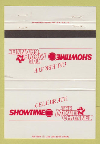 Matchbook Cover - Showtime Cable Movie Channel WEAR 40 Strike