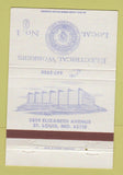 Matchbook Cover - IBEW Electrical Workers Union St Louis MO 40 Strike