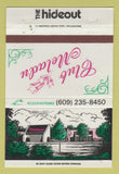 Matchbook Cover - Club Meladu The Hideout Mount Laurel NJ 40 Strike