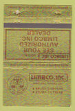 Matchbook Cover - Limbco Brush Cutters Stumps 40 Strike