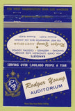 Matchbook Cover - Roger Young Auditorium Los Angeles CA 40 Strike