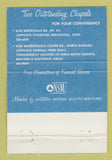 Matchbook Cover - Nosek & Sons Funeral Homes North Randall OH 40 Strike
