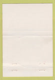 Matchbook Cover - Natural Tofu Restaurant Bergun 40 Strike