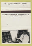 Matchbook Cover - National Review Publication New York City 40 Strike