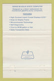 Matchbook Cover - Unidynamics Gas Pump Computers St Louis MO WEAR 40 Strike