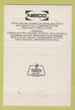 Matchbook Cover - Nibco Piping Products Central Valley NY 40 Strike